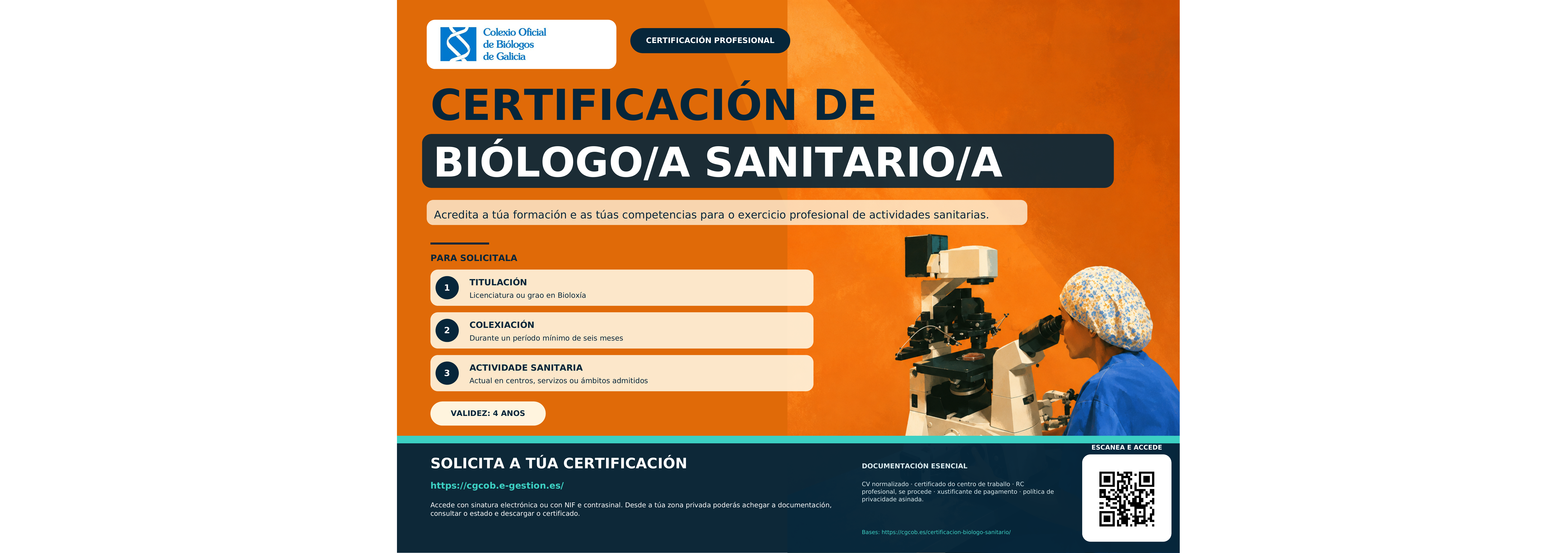 Certificación Sanitaria do CGCOB