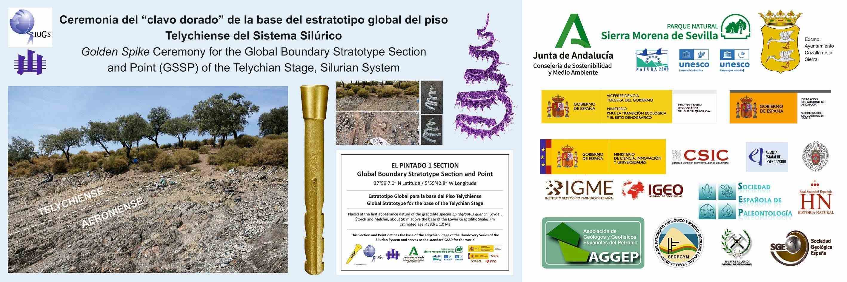 Imagen del evento La ceremonia del clavo dorado del Piso Telychiense (Serie Llandovery del Sistema Silúrico)