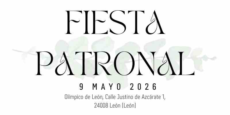 Imagen del evento Fiesta Patronal 2026