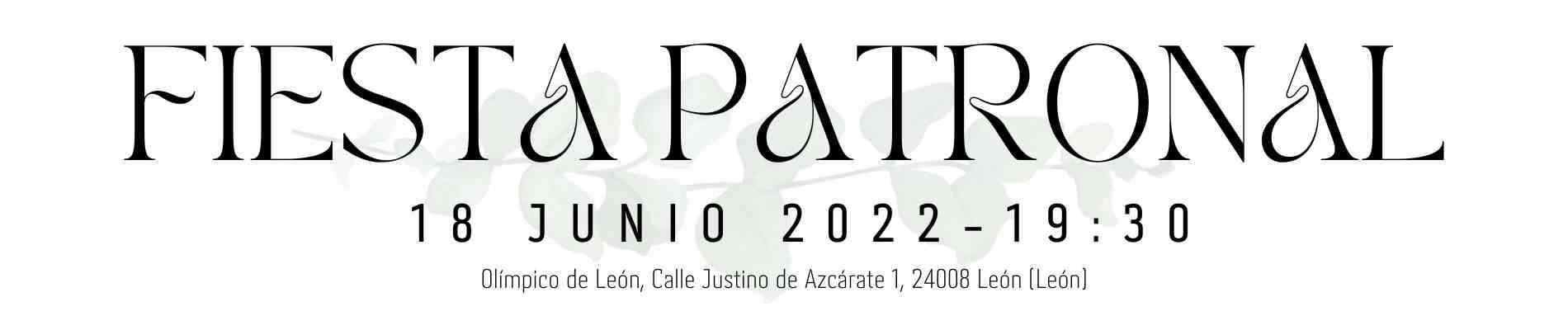 Fiesta Patronal 2022