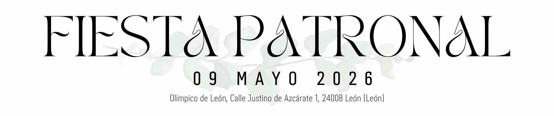 Fiesta Patronal 2026
